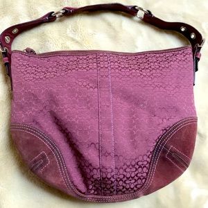 COACH Signature Hobo Should Bag